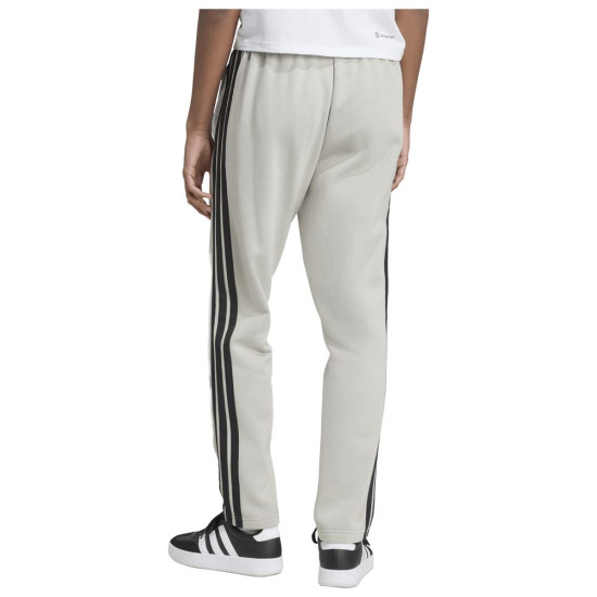 Adidas Ανδρικό παντελόνι φόρμας Essentials 3-Stripes Open-Hem Fleece Pants Adidas Ανδρικό παντελόνι φόρμας Essentials 3-Stripes Open-Hem Fleece Pants